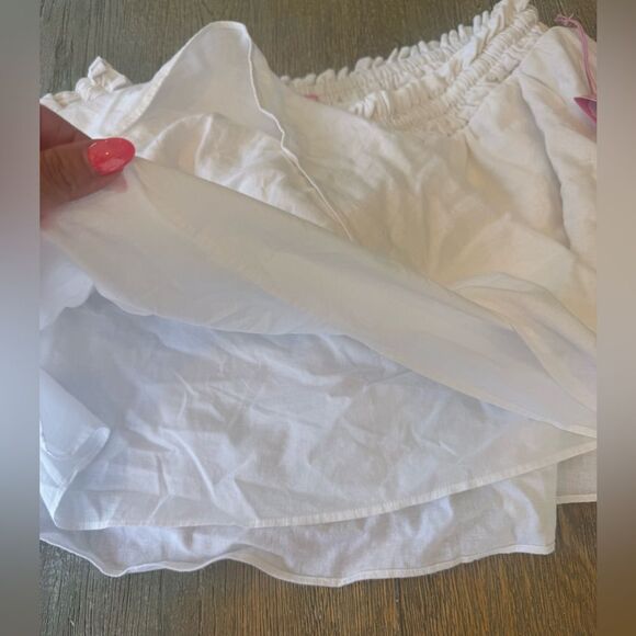 Stoney Clover. Brand new with tags. Cute white drawstring ruffle skirt! xL - Picture 3 of 8
